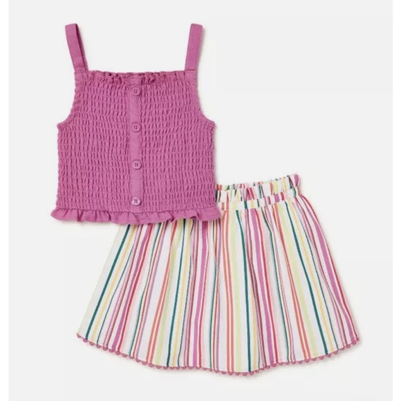 wonder nation Other - Wonder Nation Baby and Toddler Girls’ Skirt Set, 2-Piece Outfit Set, Size 2T